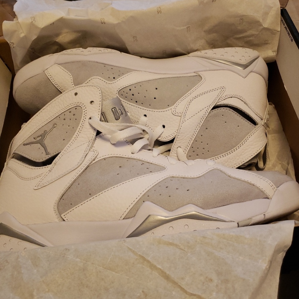 Men size 13 jordan 7 retro pure platinum